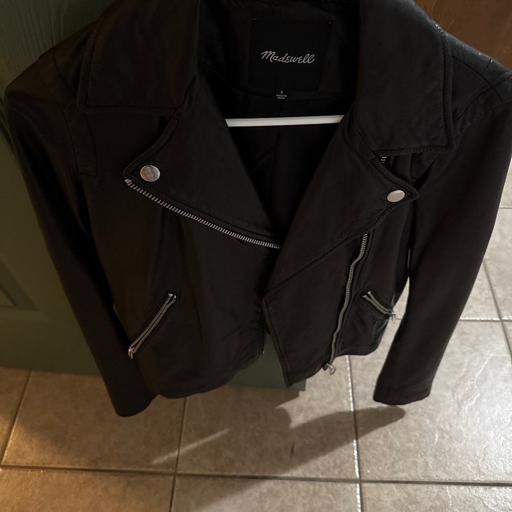 Madewell leather jacket